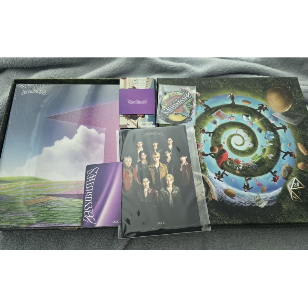 การ์ด/อัลบั้มบ็อกซ์เซ็ต วงไดซ์ DICE Possibilities Album Boxset