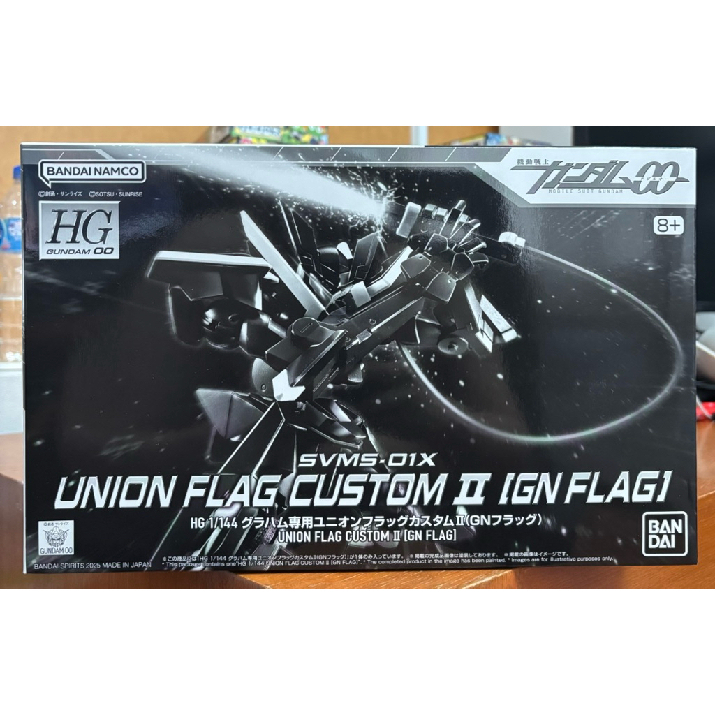 p-bandai HG 1/144 Union Flag Custom Ⅱ [GN Flag] มือหนึ่ง