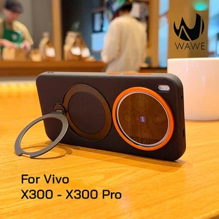 [ส่งจากกทม.] เคส Vivo X300 และ X300 Pro วัสดุขอบ TPU+PC สุดพรีเมี่ยม พร้อมรองรับแม่เหล็ก กางตั้งได้