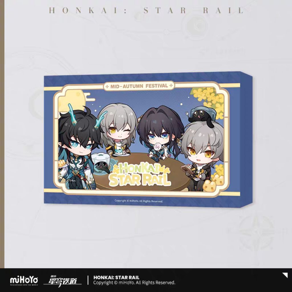 (พร้อมส่ง) Ruanmei, Caelus สินค้าลิมิเต็ด ไหว้พระจันทร์ เซ็ตการ์ด+เข็มกลัด+อะคริลิคแม่เหล็ก