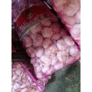 กระเทียมจีนหัวใหญ่ๆ ราคาขึ้นลงตามตลาด
