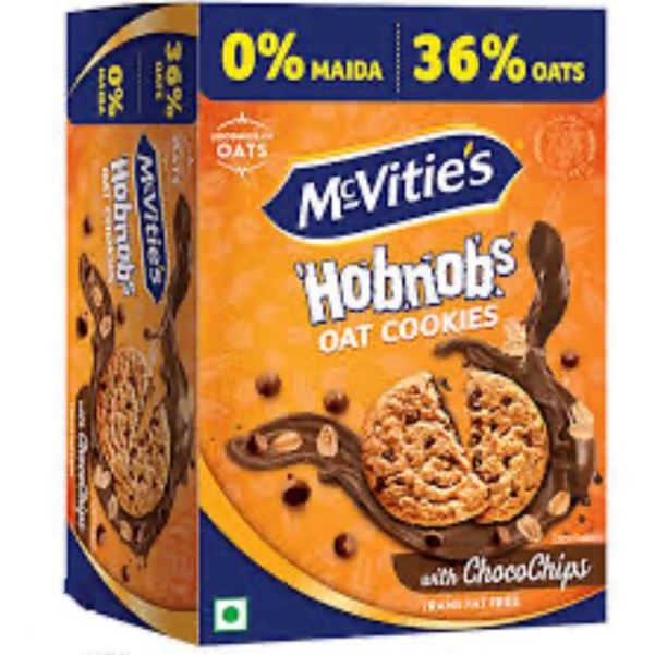 Mcvities Hobnob’s Oat Cookies with Choco Chips 153.85g