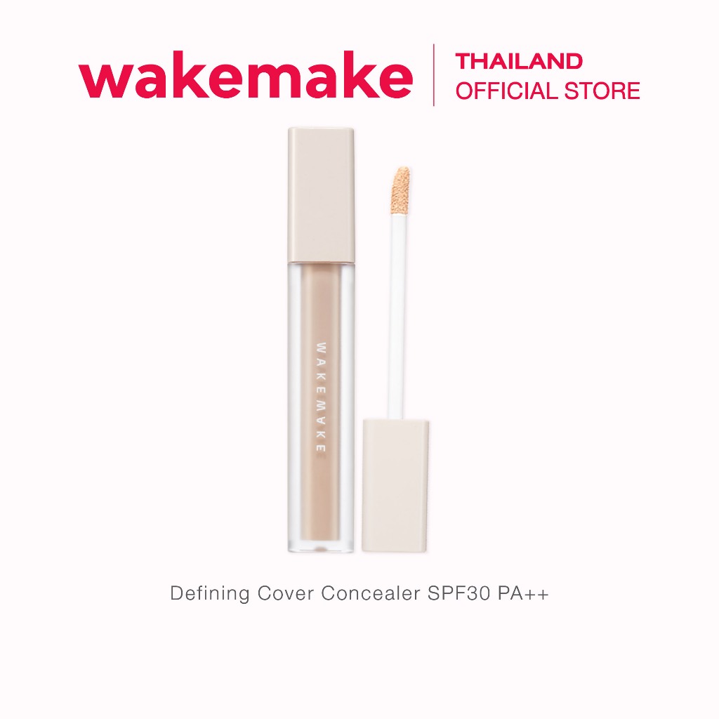 Wakemake Official | Defining Cover Concealer SPF30 / PA++ คอนซีลเลอร์เนื้อลิควิด กลบรอยสิวเนียนกริบ กันน้ำกันเหงื่อ - รูปที่ 6
