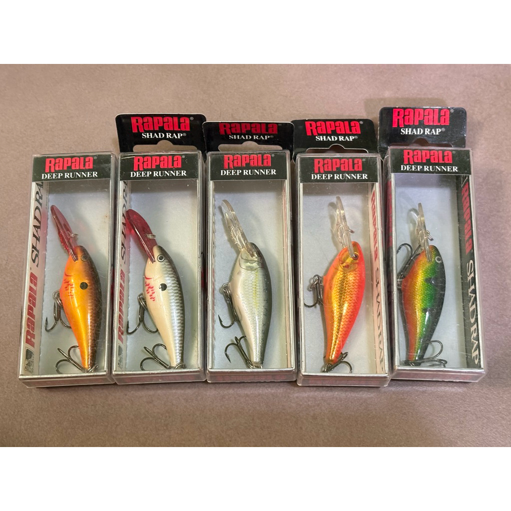 เหยื่อRapala  SHADRAP DEEP RUNNER SR6