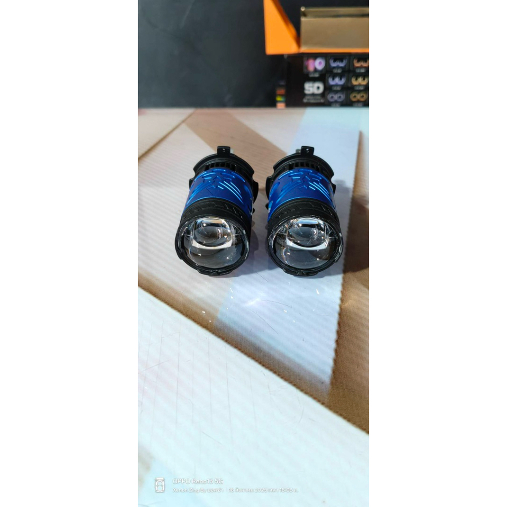 T100 H4 MINI PORJECTER ไฟหน้า LED รถยนต์ขั้ว H4