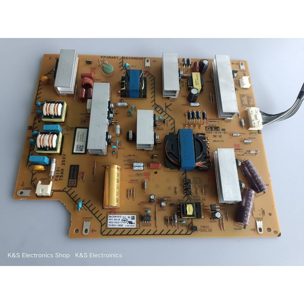 Power Supply Sony KD-55X7500H , KD-55X7000F พาร์ท 1-980-310-31 อะไหล่แท้ /ของถอดมือสอง รับประกันสินค