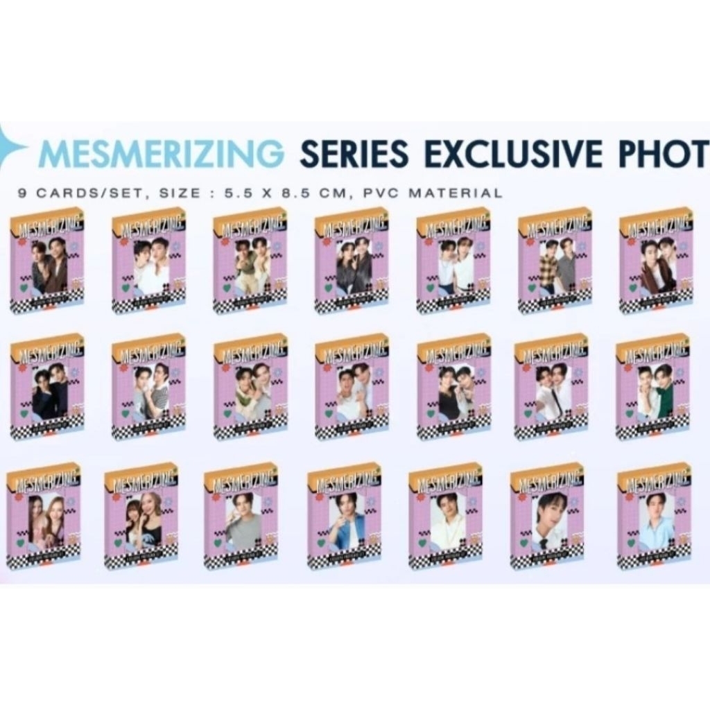exclusive mesmerizing card กล่องชมพู gmmtv
