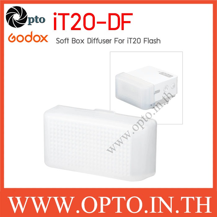 Soft Box Diffuser For iT20-DF Mini Flash ซอฟท์ สำหรับแฟลชโกดอก Godox iT20 Manual ขนาดเล็ก
