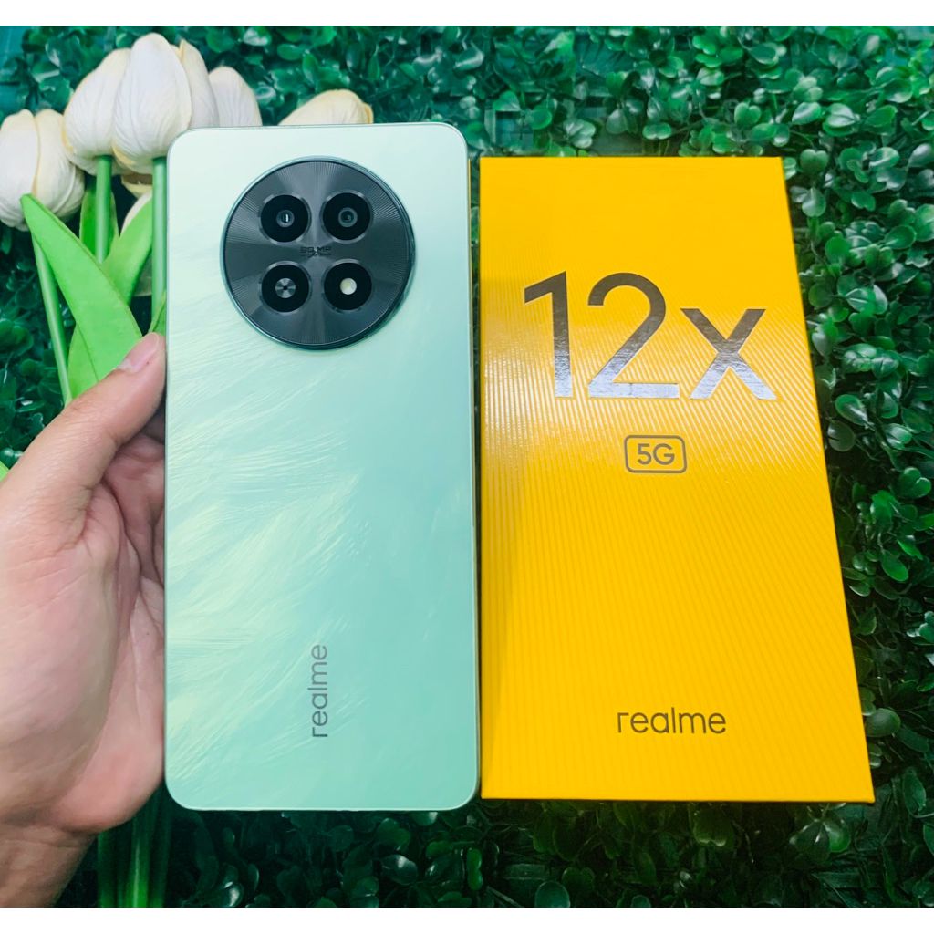 Realme 12X(5G) Ram6GB/Rom128GB เครื่องแท้มือ2สภาพสวยใช้งานได้ปกติ