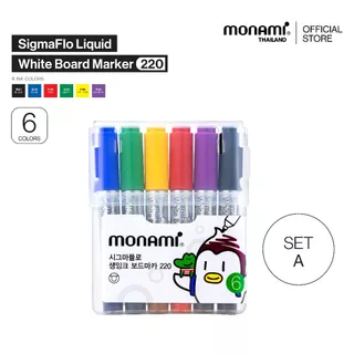 Monami ปากกาไวท์บอร์ด รุ่น SigmaFlo 220 แบบชุด