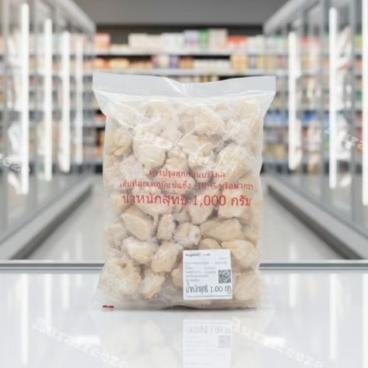 นักเก็ตไก่ (Chicken Nugget) ถุงใส