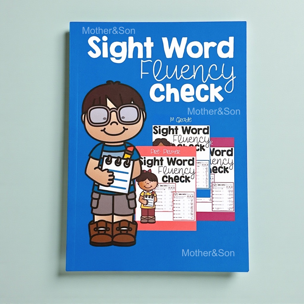 หนังสือแบบฝึก  Sight Word ฝึกหัดอ่าน & หนังสือฝึกอ่าน I Can Read CVC