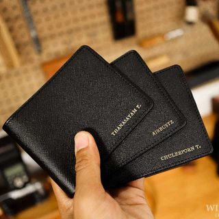 กระเป๋าสตางค์ สลักชื่อฟรี รุ่น Super Slim บางเบา
