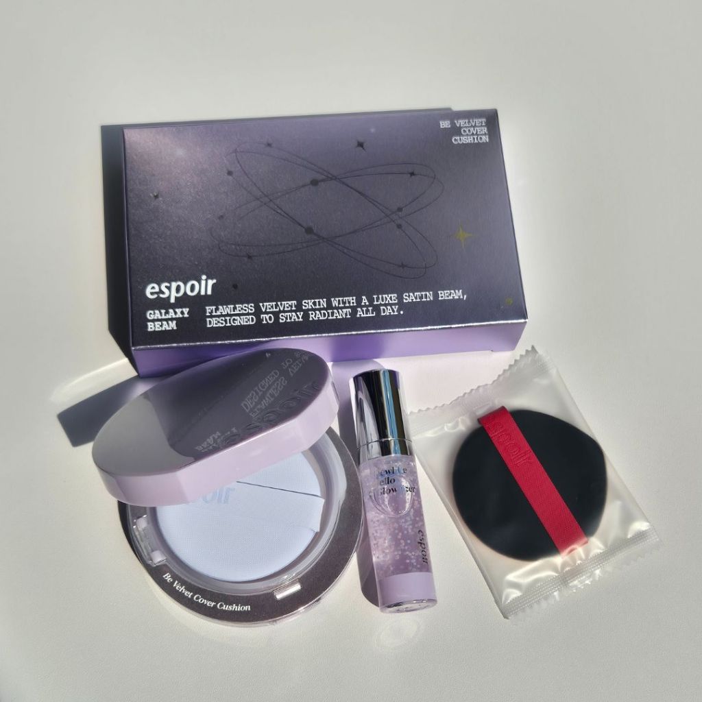 #พร้อมส่ง# Espoir Be Velvet Cover Cushion (Galaxy Beam Collection)