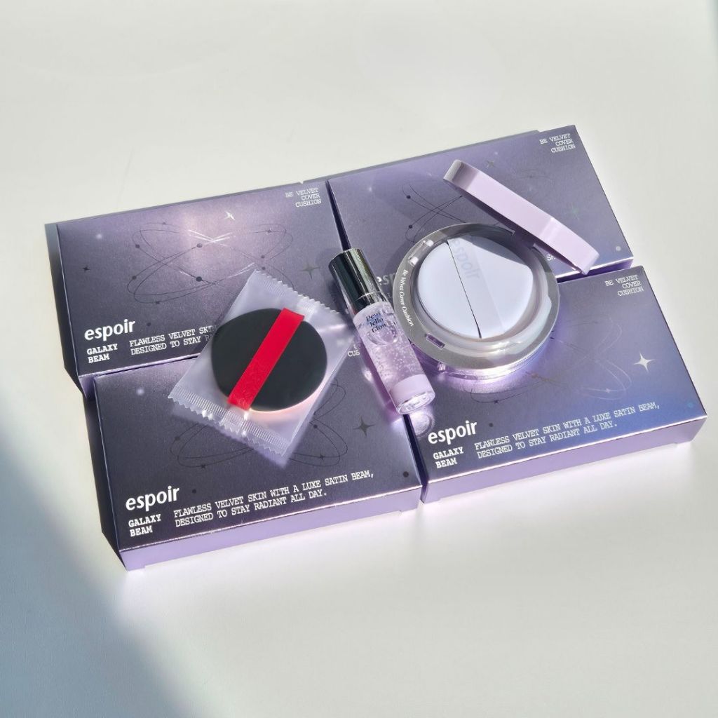 #พร้อมส่ง# Espoir Be Velvet Cover Cushion (Galaxy Beam Collection)
