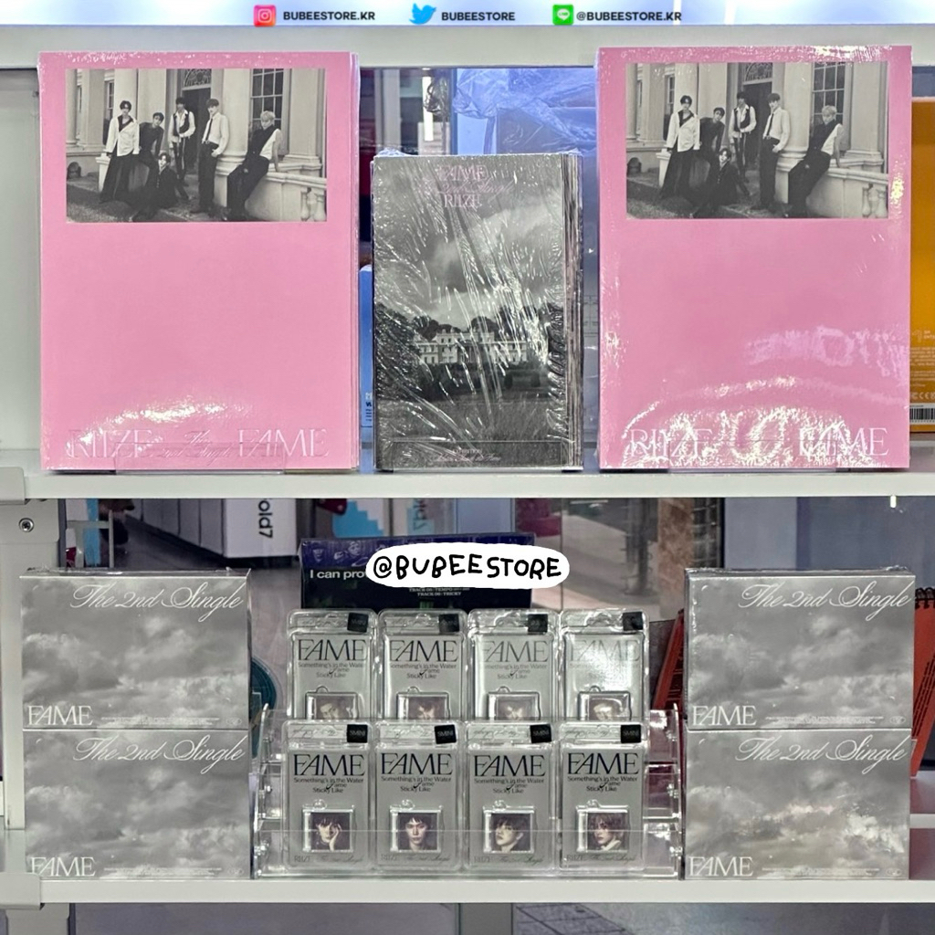 (ใช้โค้ดลด 20% 1000.-) มีส่งด่วน พร้อมส่ง RIIZE - 2nd Single Album [Fame] - Photobook / Catalogue / Chamber / Smini