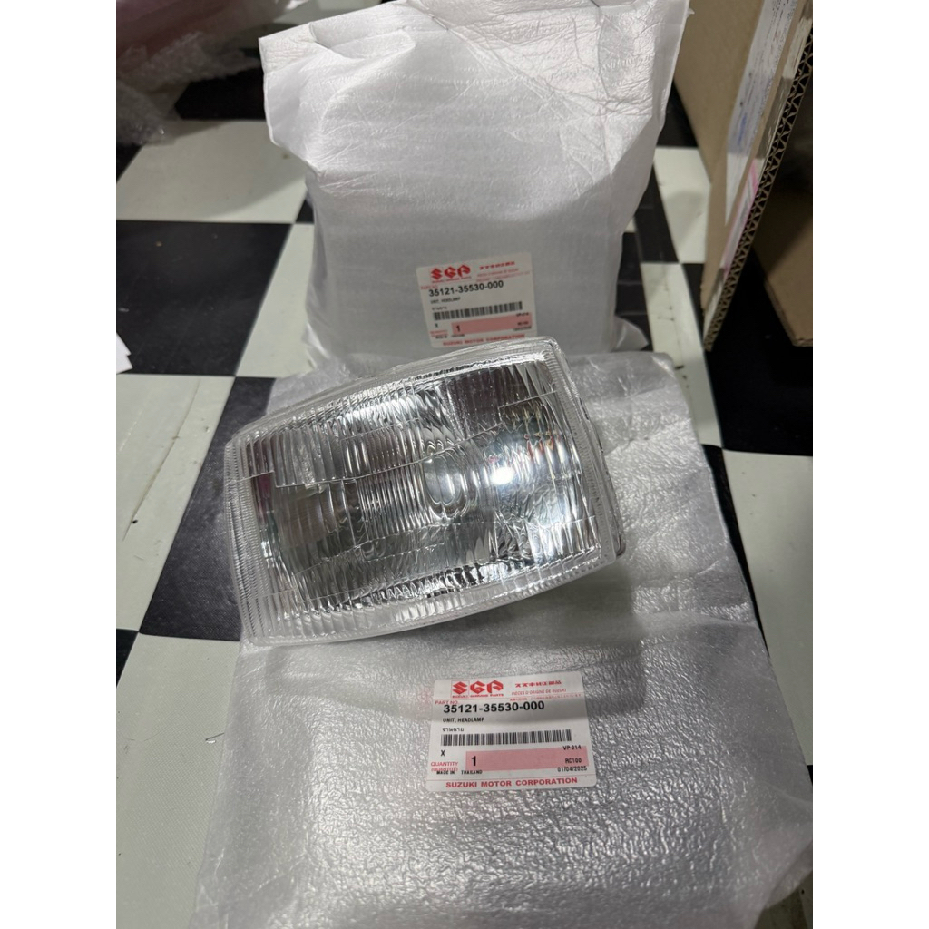 จานฉายไฟหน้าRC80-100-SP110Sp100แท้