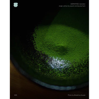 DOPAMYNE | ผงมัทฉะ ซามิโดริ samidori single cultivar matcha powder by award-winning producer • ซามิโดริ さみどり• 20g