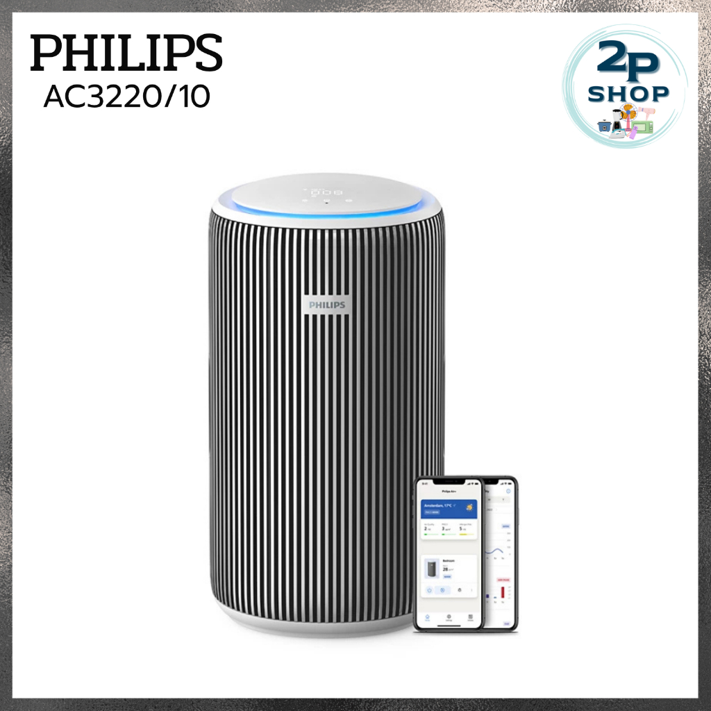 เครื่องฟอกอากาศ Philips รุ่น AC3220/10 (สำหรับห้องขนาด 135 ตร.ม.)