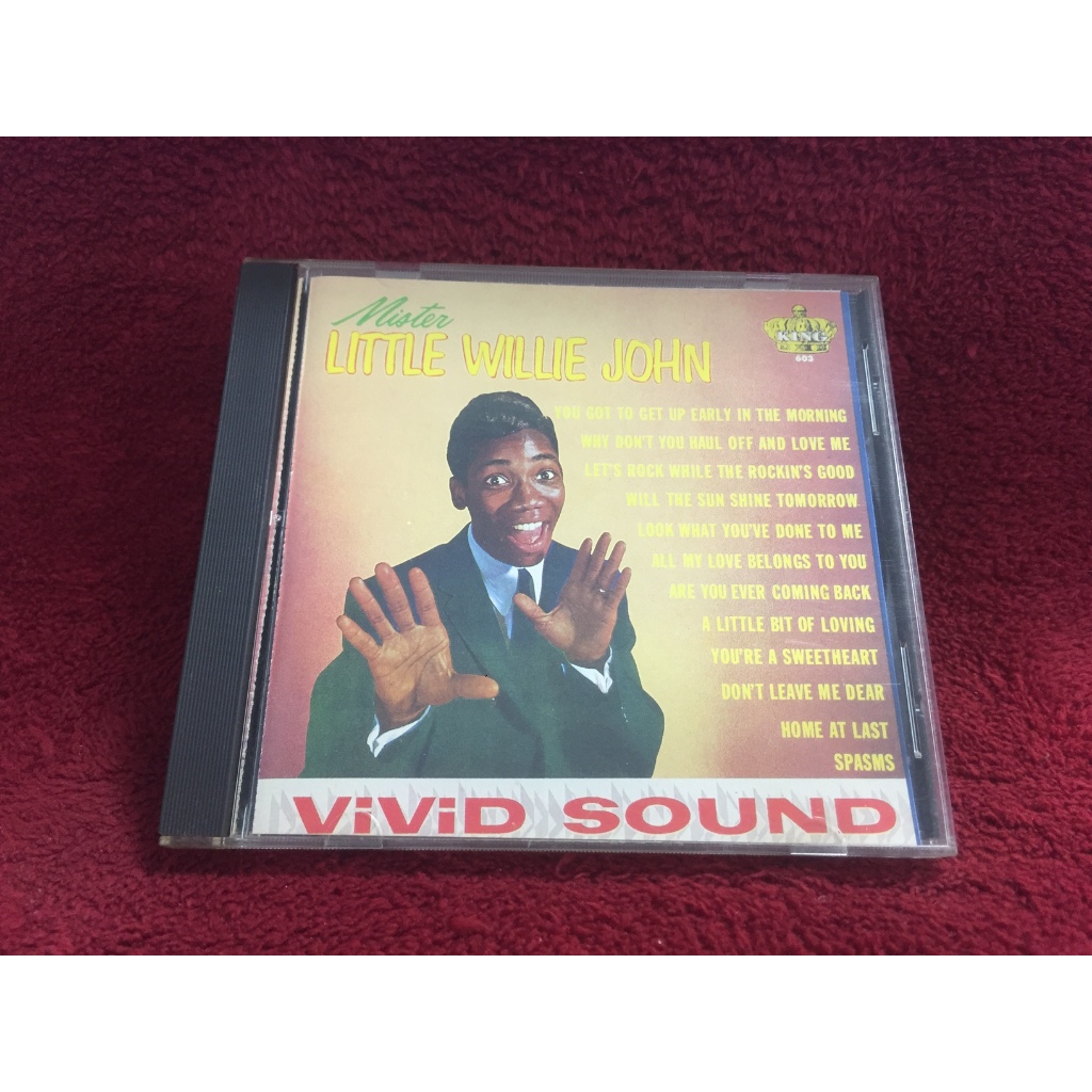 CD Little Willie John – Mister Little Willie John สภาพตามปก CA30-42