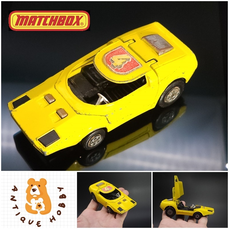 👑โมเดลรถเก่าของเล่นเก่า 1/43 รถสะสมโบราณยุค60s-80s มือสอง:MATCHBOX SUPER KING SHOVEL NOSE👑
