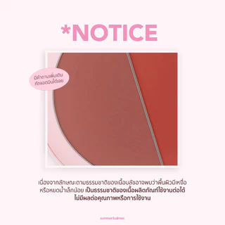 สีใหม่! ครีมบลัช ซัมเมอร์บาล์มเมอร์ Glowing Cheeks Duo Palette - Summer Balmer