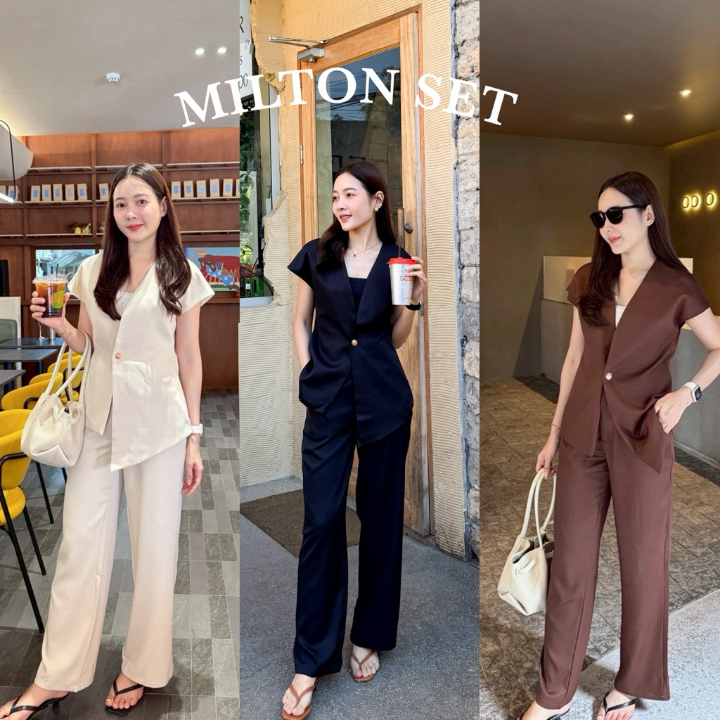 Milton set 🐻 ชุดเซตทำงาน