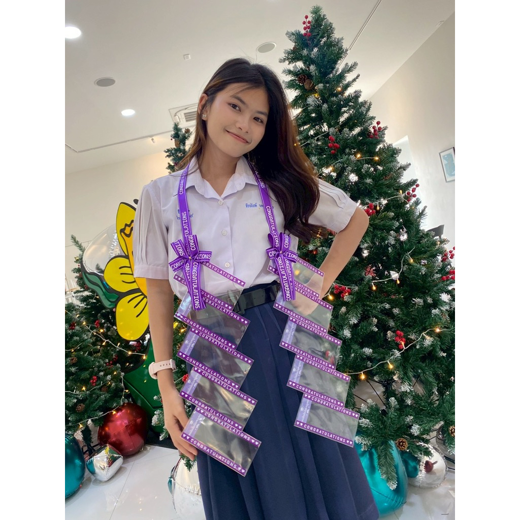 พวงมาลัยเฉียง พร้อมส่ง