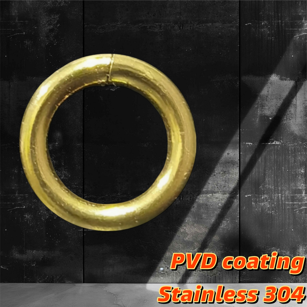 ห่วงตัด​ สแตนเลส​สำหรับห้อยสร้อยและเครื่องประดับ (รอบวงนอก 10mm)  PVD ไม่ลอก ไม่ดำ