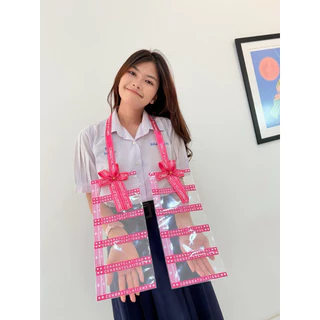 (03)พวงมาลัยใส่ธนบัตร ซองสกรีนตรง 10 ซอง พร้อมส่ง