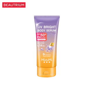 MIZUMI UV Bright Body Serum Vit C Hya SPF50+ PA++++ เซรั่มกันแดดทาผิวกาย 180ml