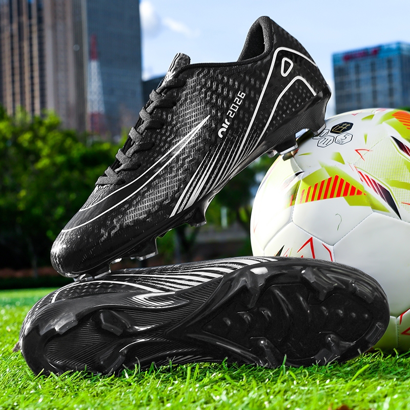รองเท้าฟุตบอลตะปูยาว สำหรับเด็ก/ผู้ใหญ่ มืออาชีพ มีระดับลดแรงดัน ใช้งานกลางแจ้ง จัดส่งภายใน24ชั่วโมง COD