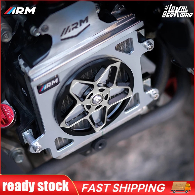 Spiner RADIATOR COVER 3D ARM TYPE BINTANG