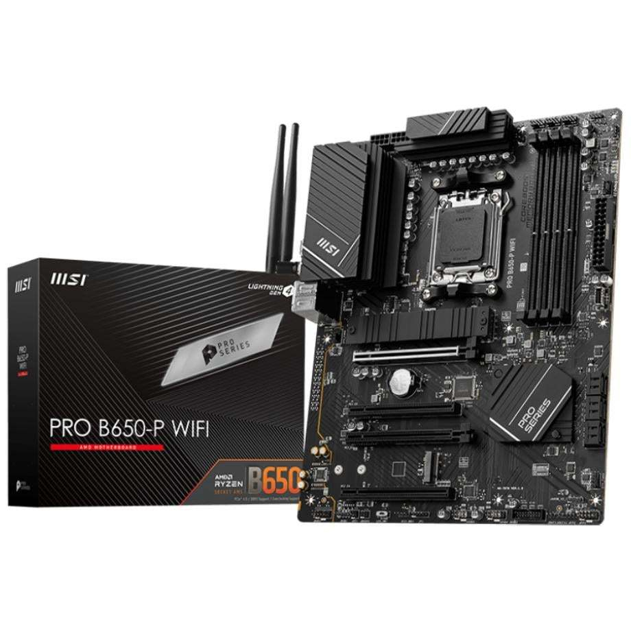 MSI PRO B650-P WIFI DDR5 AM5 MAINBOARD