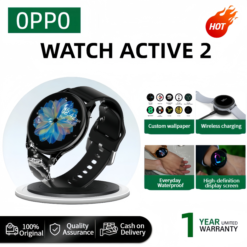 [NEW]สมาร์ทวอทช์ Galaxy Active 2 | โหมดกีฬา | หน้าปัดนาฬิกามากกว่า 100 แบบ | การโทรผ่านบลูทูธ | ตำแหน่ง GPS