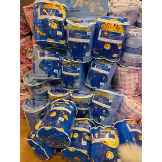 🔥พร้อมส่ง🔥 ส่งไวจนตกใจ‼️✨ชุดหมอนอิง+ผ้านวมขนาด 3.5ฟุต 50×60นิ้ว Disney & Sanrio มีหลายลาย💝 ของขวัญ ปัจฉิม แท้💯✨‼️