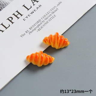 j589 ครัวซองของจิ๋วของเล่นแพ็คละ 10 ชิ้น