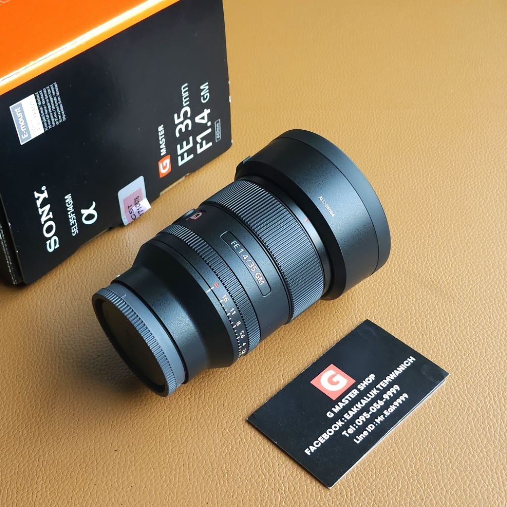 Sony FE 35mm F1.4 GM
- อดีตประกันศูนย์ไทย