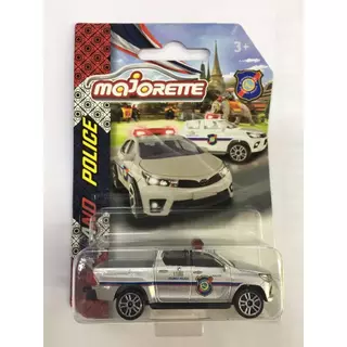 Majorette ชุด Thailand Tourist Police Cars รถตำรวจท่องเที่ยว รถเหล็ก 1/64 (แพ็คไม่สวย) ของแท้ มือ 1