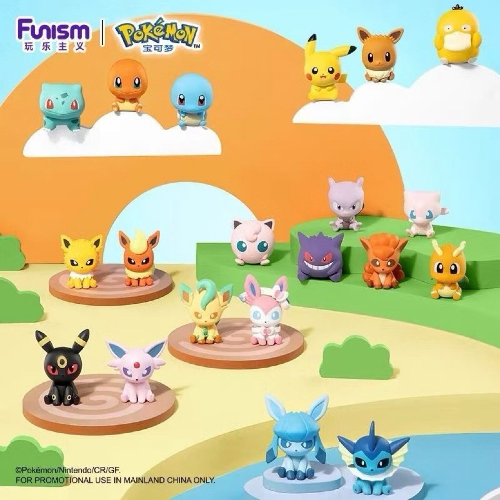 โมเดล Pokemon - The First Round of Pokémon Little Adventure Series by Funism