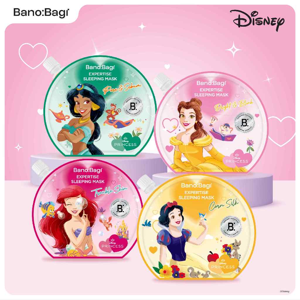 [Disney Collection] BANOBAGI Expertise Sleeping Mask 20ml บาโนบากิ เอ็กซ์เพอร์ทีส สลีปปิ้ง มาสก์