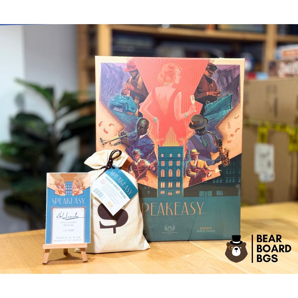 SPEAKEASY [KS] (ENG + TH RULE) บอร์ดเกม Kickstater  พร้อมกฎภาษาไทย