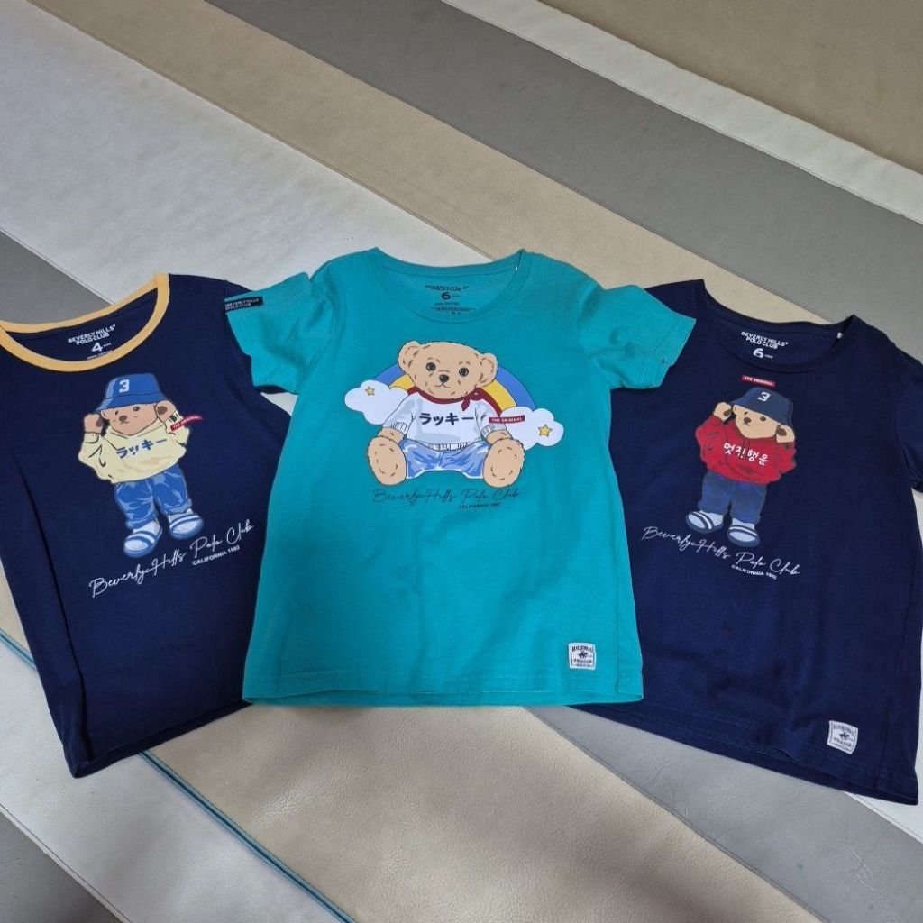 เสื้อยืดเด็ก Beverly Hill Polo club สภาพดี
