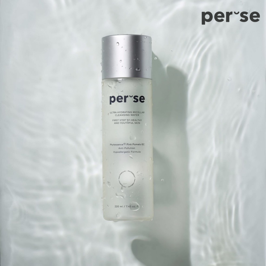 Per Se Ultra Hydrating Micellar Cleansing Water คลีนซิ่งหน้านุ่มชุ่มชื้น ทำความสะอาดผิวอย่างหมดจด ผิวไม่อุดตัน
