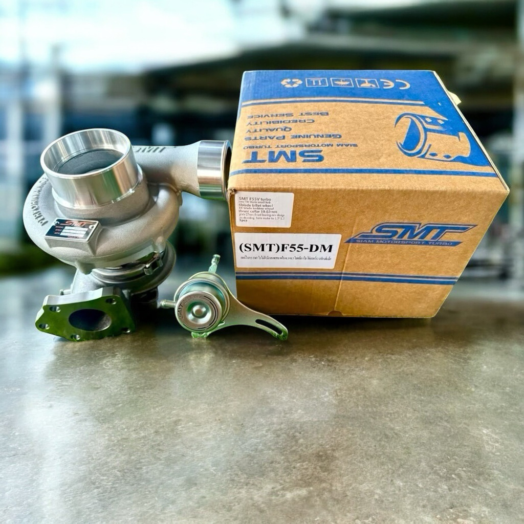 💥 เทอร์โบ SMT F55-DM ใบไม่สี 48.5/48.5 โข่งหลังเบอร์12 แปลน Dmax **รับประกัน6เดือน