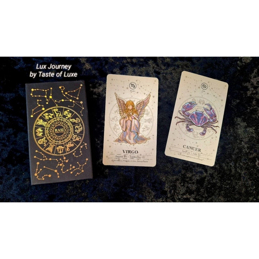 Rasi การ์ด 12 ราศี ไพ่หายากลิมิเต็ด ไม่ผลิตแล้วค่ะ