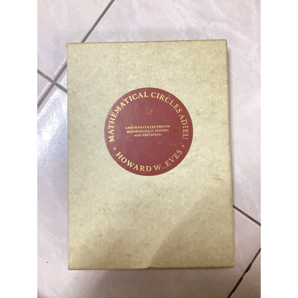 Mathematical circles adieu มือสอง