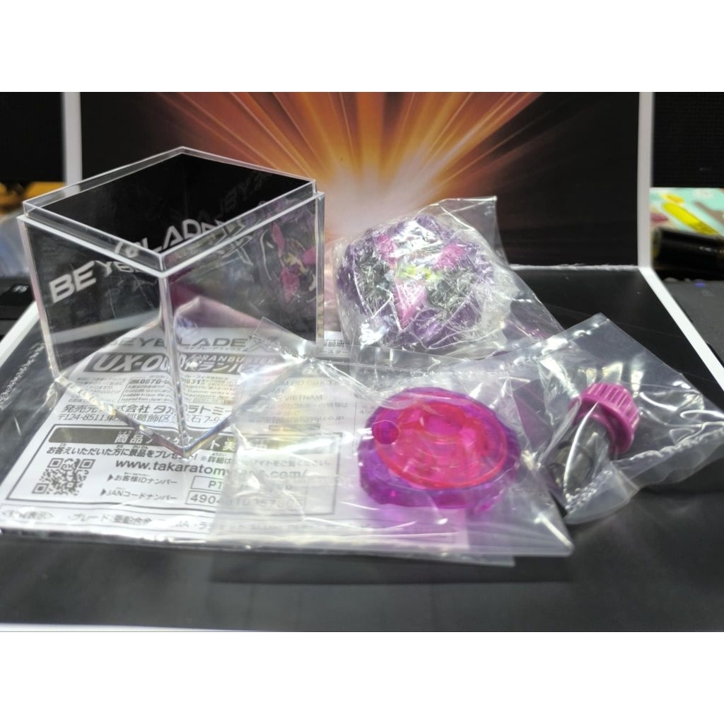 BEYBLADE X UX-00 DRAN BUSTER 1-60A SPECIAL PINK