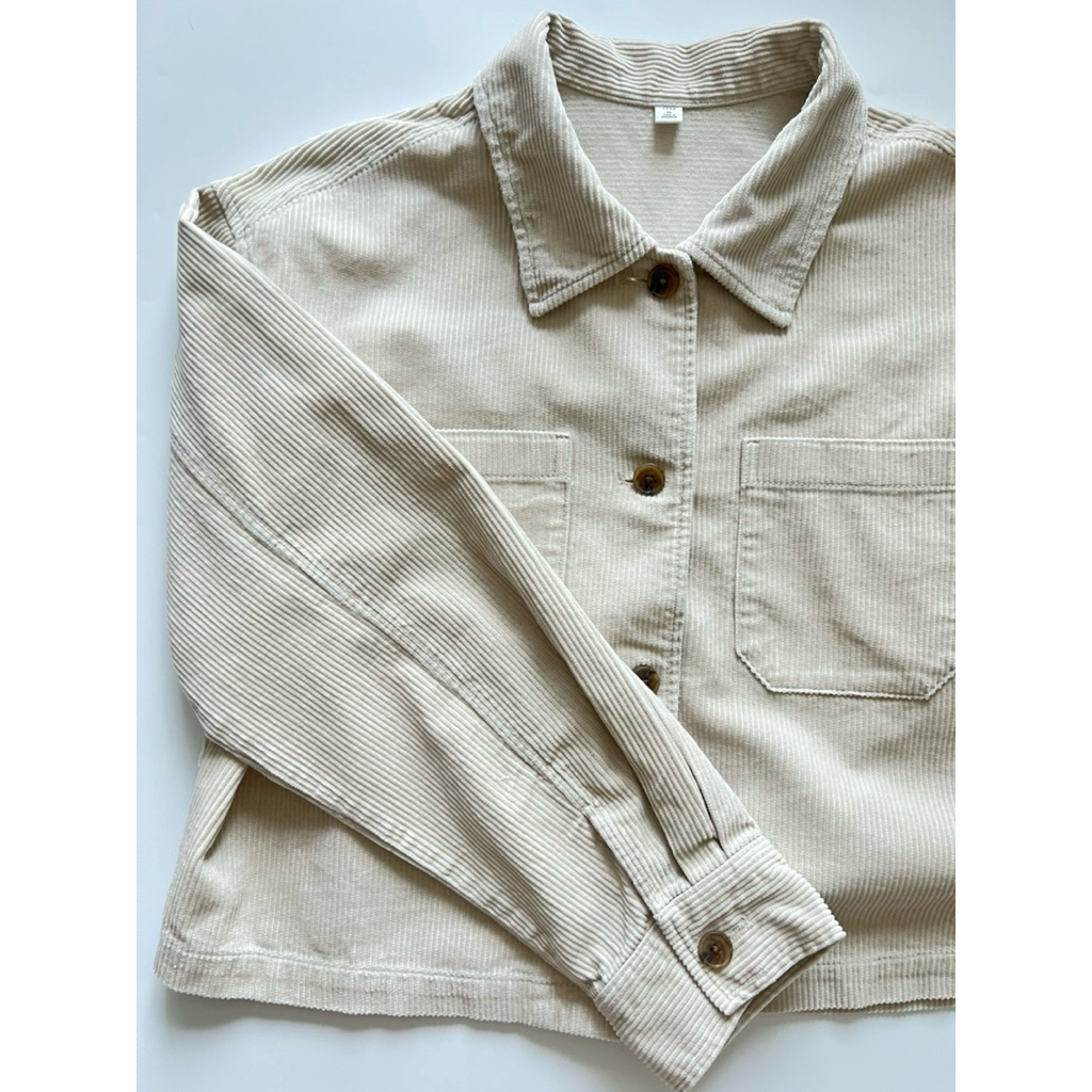 GU Corduroy  Short Jacket