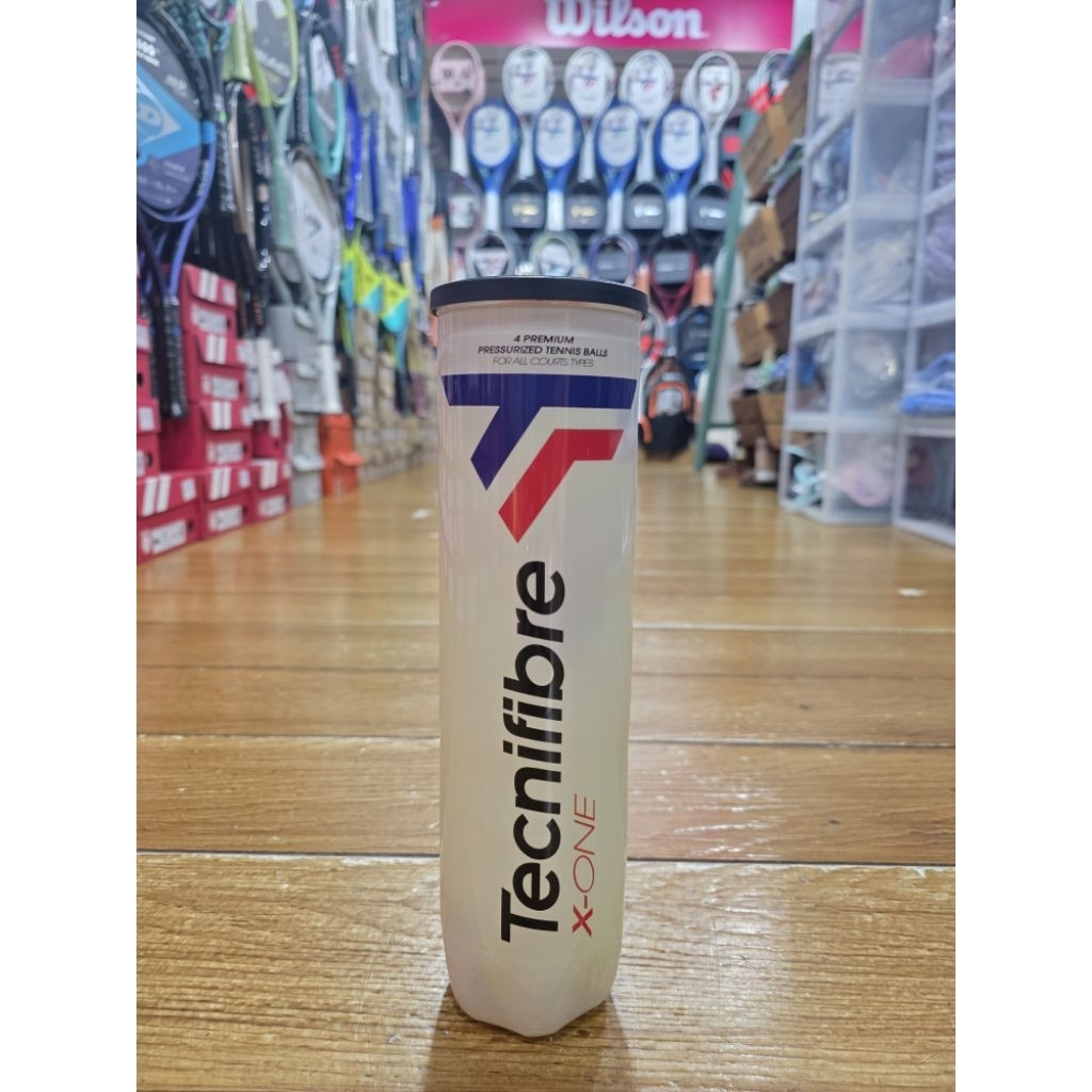 ลูกเทนนิส TECNIFIBRE X-ONE TENNIS BALL CAN ( 1 กระป๋อง / 4 ลูก )